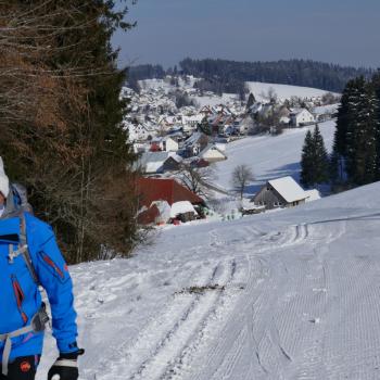 Expedition auf dünnen Brettern - Fernskiwanderweg Schwarzwald - (c) Klaus Pfenning