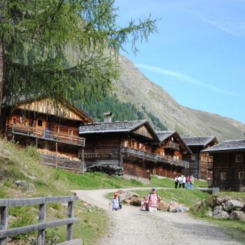 Wander in Osttirol mit einem Ass im Villgratental - Vom Villgratental aus kann man diese auch am Karnischen Kamm bewundern - (c) Jörg Bornmann