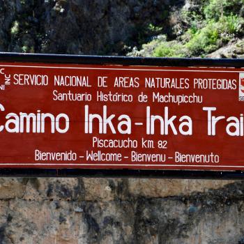 Am Start des Inka Trails - (c) Christine Kroll