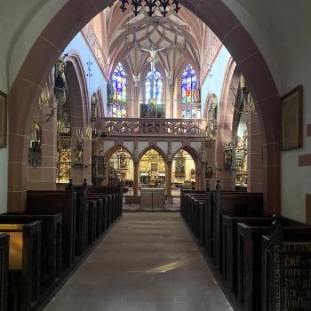 Blick auf die Basilikata St. Valentin in Kiedrich - (c) Thomas Rentschler