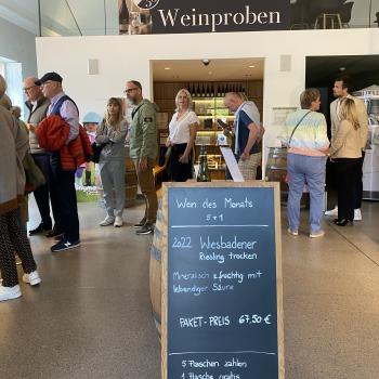 Gut besucht ist die Vinothek des Klosters Eberbach - (c) Thomas Rentschler