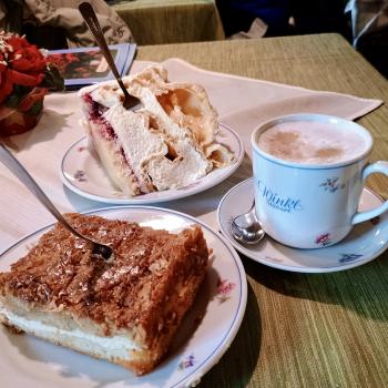 Im Kaffee Winklstüberl gibt es die verdiente Belohnung - (c) Christine Kroll