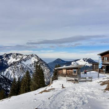 Das Hirschberghaus hat auch im Winter oft geöffnet - (c) Christine Kroll