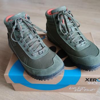 Die Barfußwanderschuhe von Xero Ridgeway... - (c) Christine Kroll