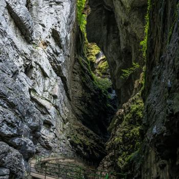 Die Breitachklamm in den Allgäuer Alpen zählt zu den eindrucksvollsten Felsschluchten Mitteleuropas - (c) Dominik Berchthold