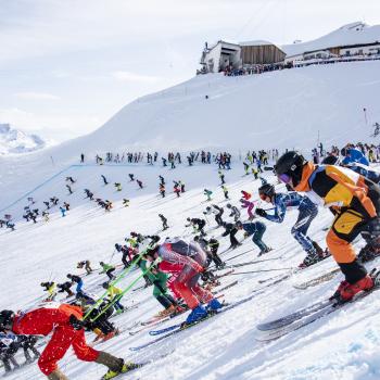 Das Skirennen 'Der Weisse Rausch' markiert das Ende der Saison - (c) Patrick Säly