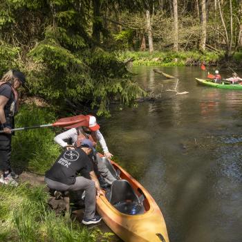 Ob zu Fuß, auf dem Fahrrad oder im Kanu, die Natur auf Wollin lockt den Aktivurlauber mit wunderbaren Natur - (c) Gabriele Beautemps
