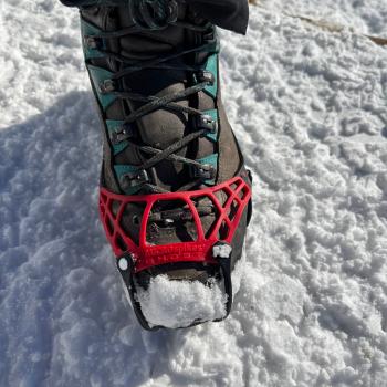 Dank der Kahtoola Microspikes Ghost... - (c) Christine Kroll