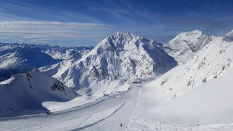 Auch ohne Ski kommt am Stubaier Gletscher keine Langweile auf