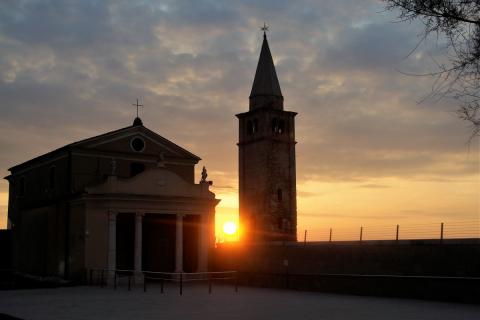 Radeln wo andere nur baden, in der Lagune von Venedig - <a href="https://www.radlfreak.de/radeln-wo-andere-nur-baden" target="_blank">weitere Infos</a> - (c) Jörg Bornmann