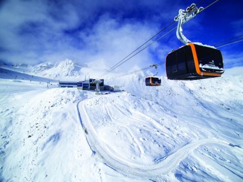 3S Eisgratbahn im Stubaital - (c) Stubaier Gletscher