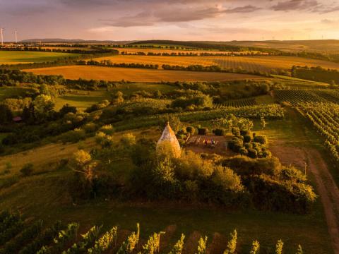 Wo die Hügel in allen Farben leuchten - Herrliche Picknickplätze auf der Hiwweltour Aulheimer Tal in Rheinhessen - (c) Rheinhessen-Touristik