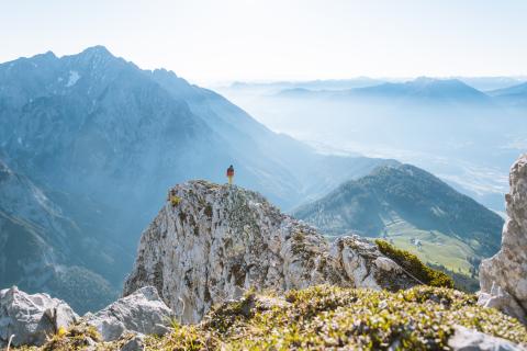 Wandern in der Ferienregion Hall-Wattens - Hundskopf im Karwendel - (c) hall-wattens.at