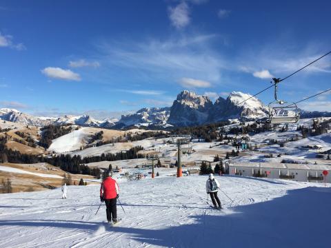 Durch die Dolomiten an einem Tag, ein ungewöhnliche Skitag - (c) Georg Weindl