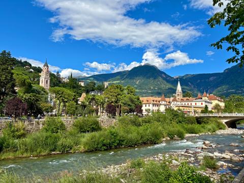 Bei den Wanderreisen nach und um Meran kann man wunderbar zu sich finden